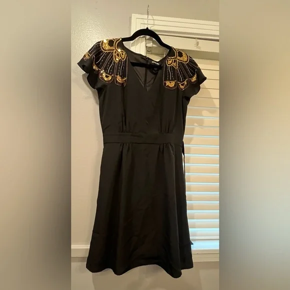 aje black cut out dress MACloth Women Little Black Dress Deep V Neck Halter Cocktail Party Formal Gown Black / Above Knee / Custom Size